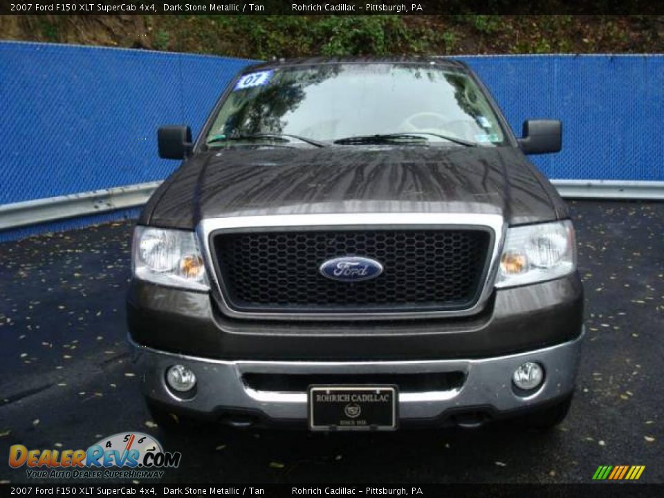 2007 Ford F150 XLT SuperCab 4x4 Dark Stone Metallic / Tan Photo #7