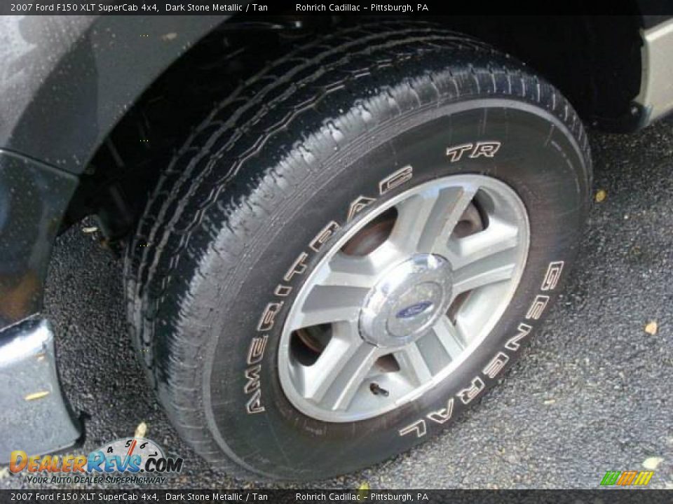 2007 Ford F150 XLT SuperCab 4x4 Dark Stone Metallic / Tan Photo #9