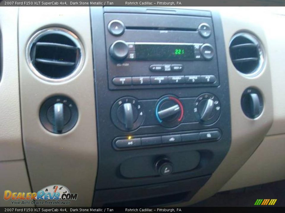 2007 Ford F150 XLT SuperCab 4x4 Dark Stone Metallic / Tan Photo #18