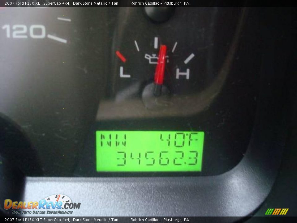 2007 Ford F150 XLT SuperCab 4x4 Dark Stone Metallic / Tan Photo #20