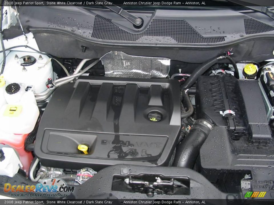 2008 Jeep Patriot Sport Stone White Clearcoat / Dark Slate Gray Photo #5