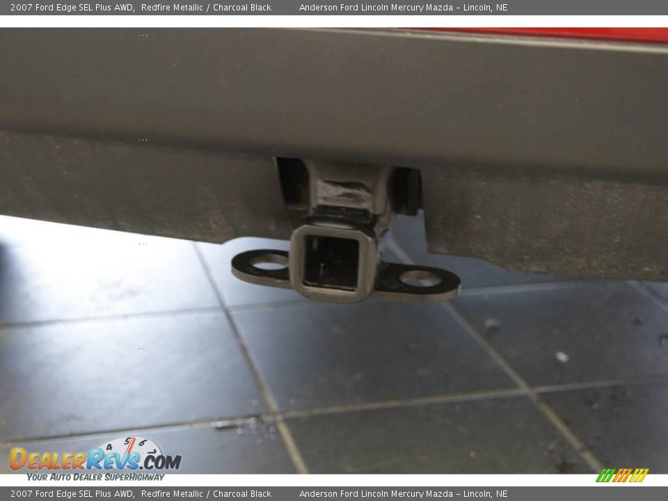 2007 Ford Edge SEL Plus AWD Redfire Metallic / Charcoal Black Photo #20