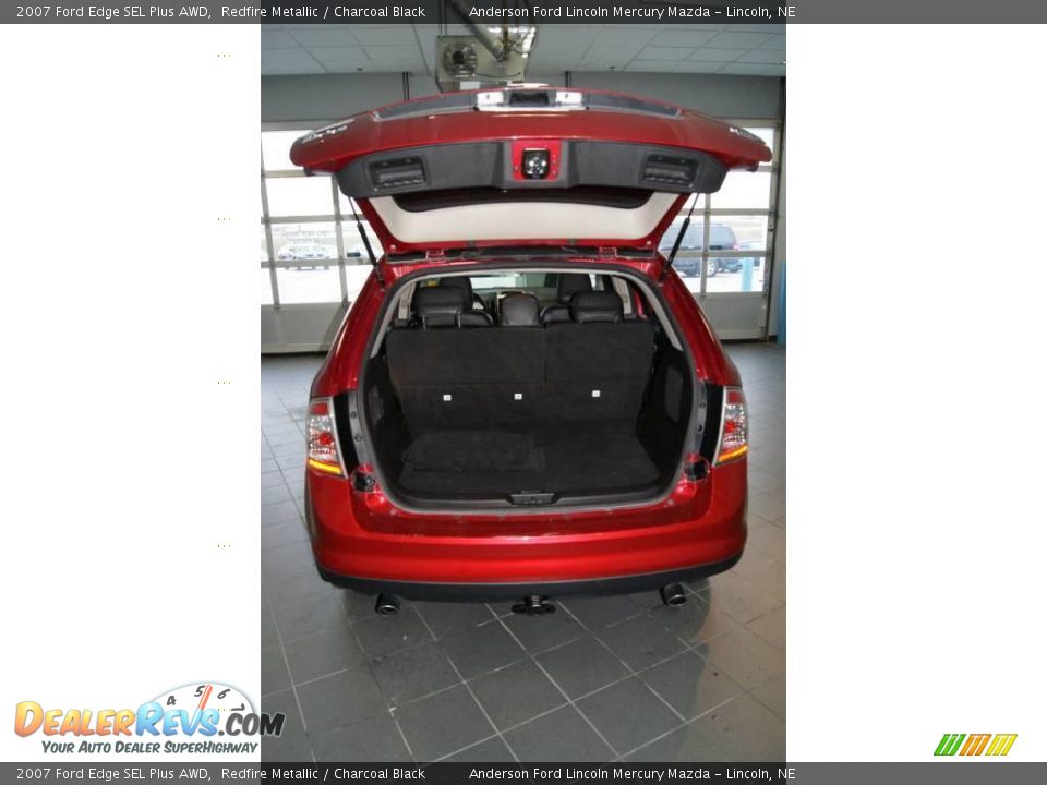 2007 Ford Edge SEL Plus AWD Redfire Metallic / Charcoal Black Photo #27