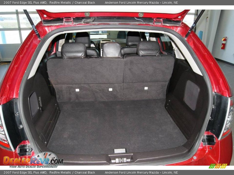 2007 Ford Edge SEL Plus AWD Redfire Metallic / Charcoal Black Photo #30