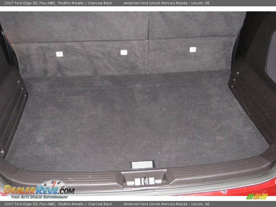 2007 Ford Edge SEL Plus AWD Redfire Metallic / Charcoal Black Photo #31