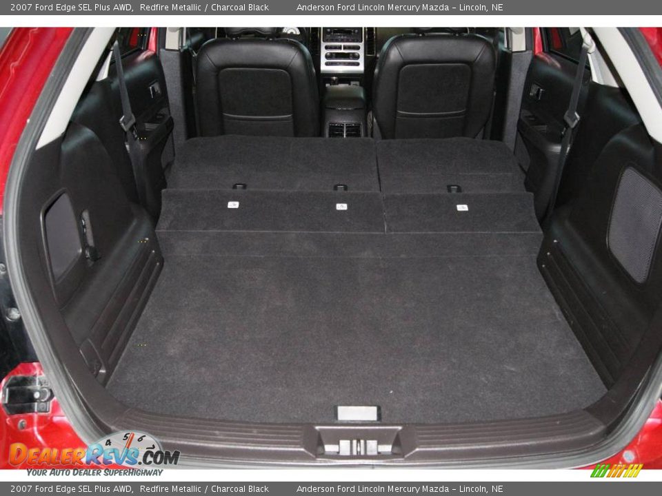2007 Ford Edge SEL Plus AWD Redfire Metallic / Charcoal Black Photo #32