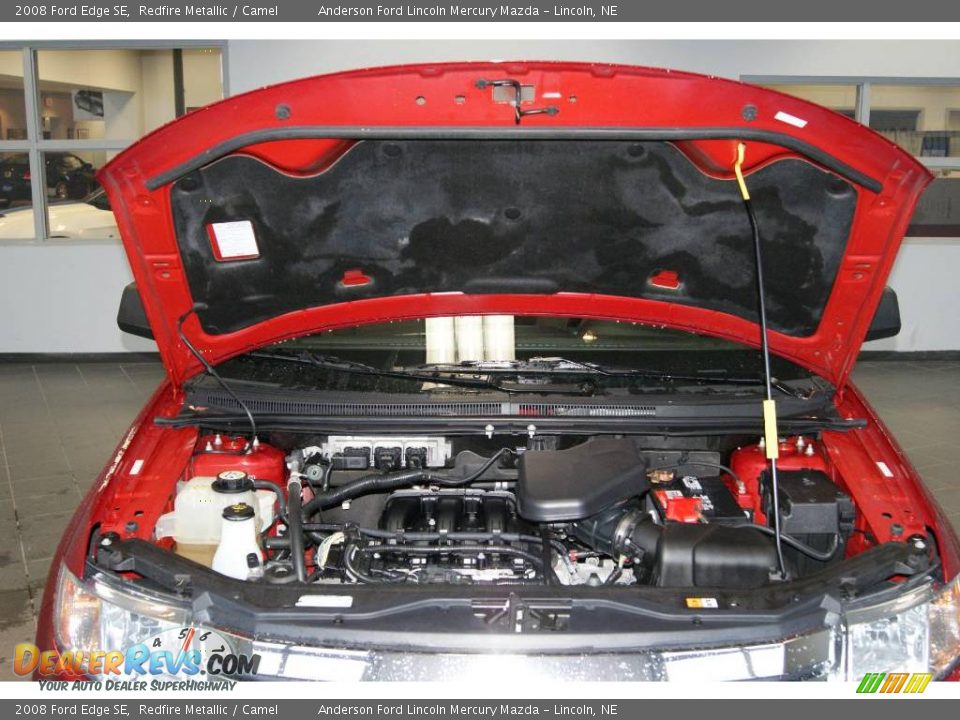 2008 Ford Edge SE Redfire Metallic / Camel Photo #9