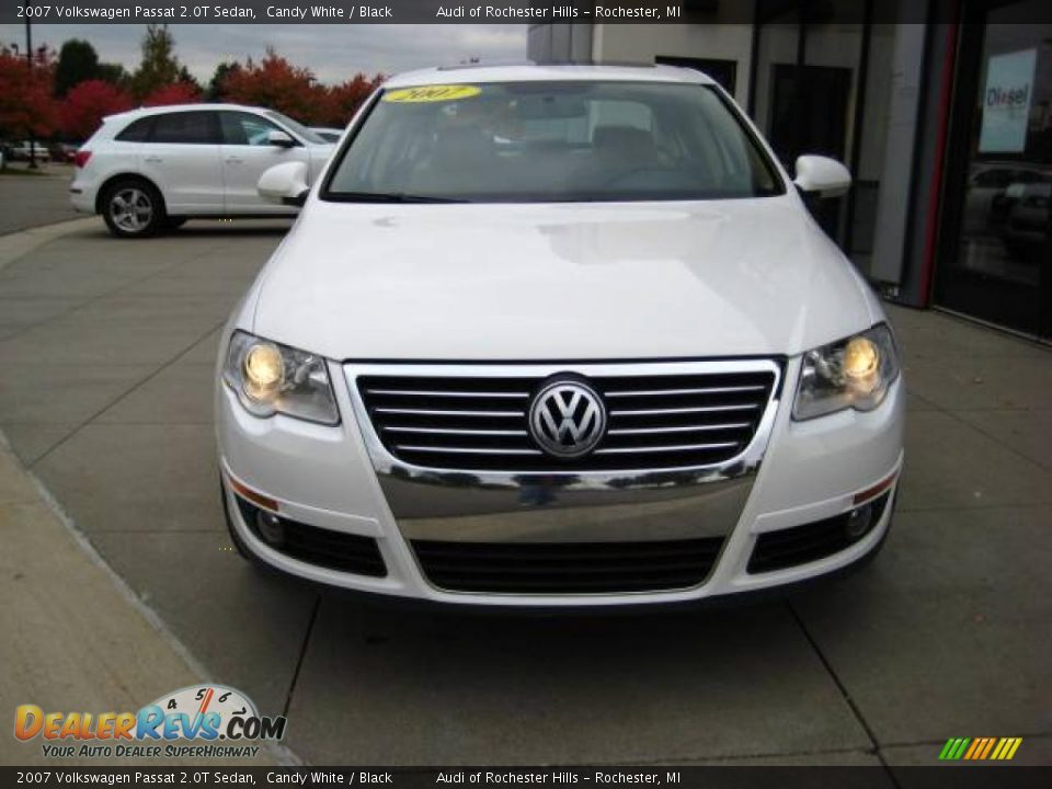 2007 Volkswagen Passat 2.0T Sedan Candy White / Black Photo #2