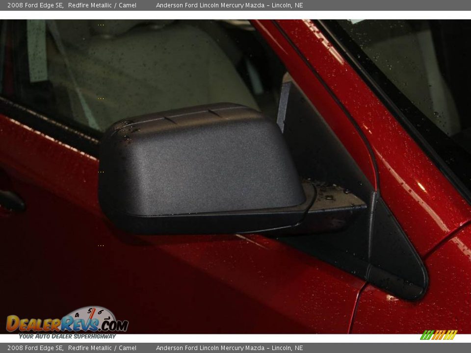 2008 Ford Edge SE Redfire Metallic / Camel Photo #14