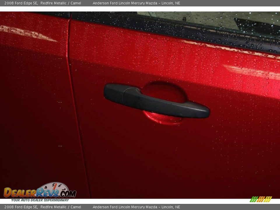 2008 Ford Edge SE Redfire Metallic / Camel Photo #16