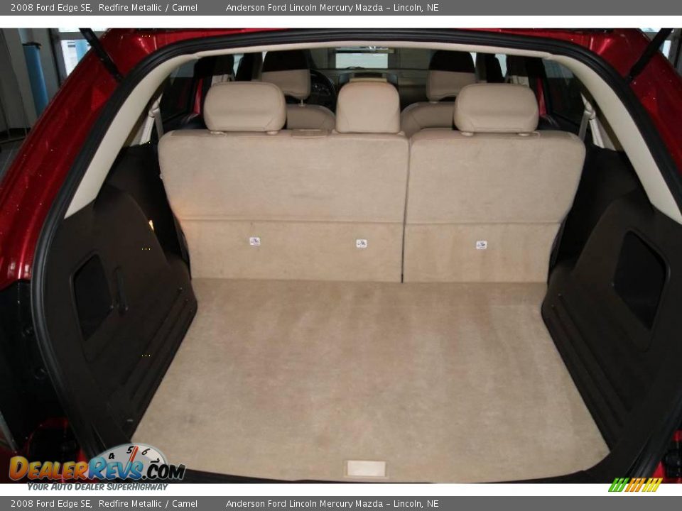 2008 Ford Edge SE Redfire Metallic / Camel Photo #29