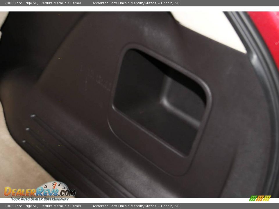 2008 Ford Edge SE Redfire Metallic / Camel Photo #30