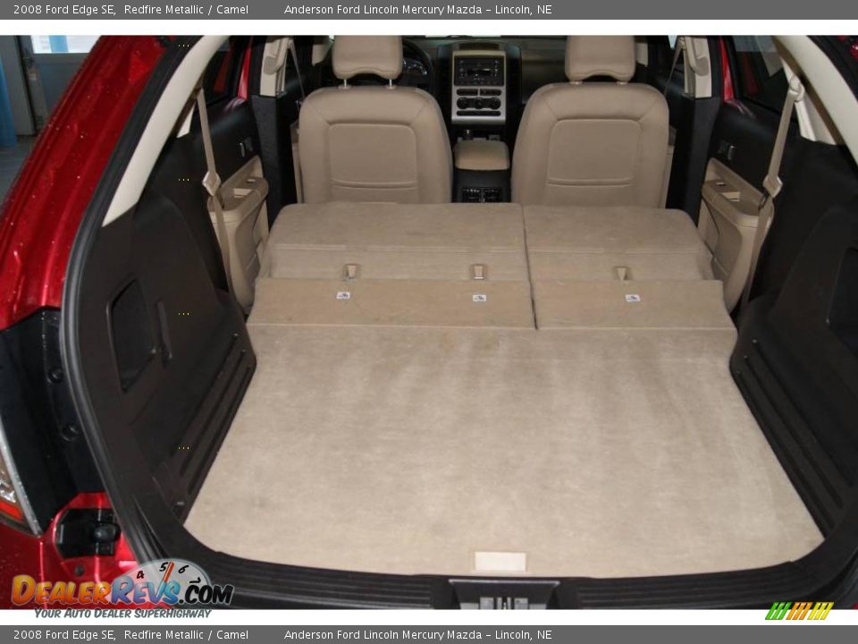 2008 Ford Edge SE Redfire Metallic / Camel Photo #31