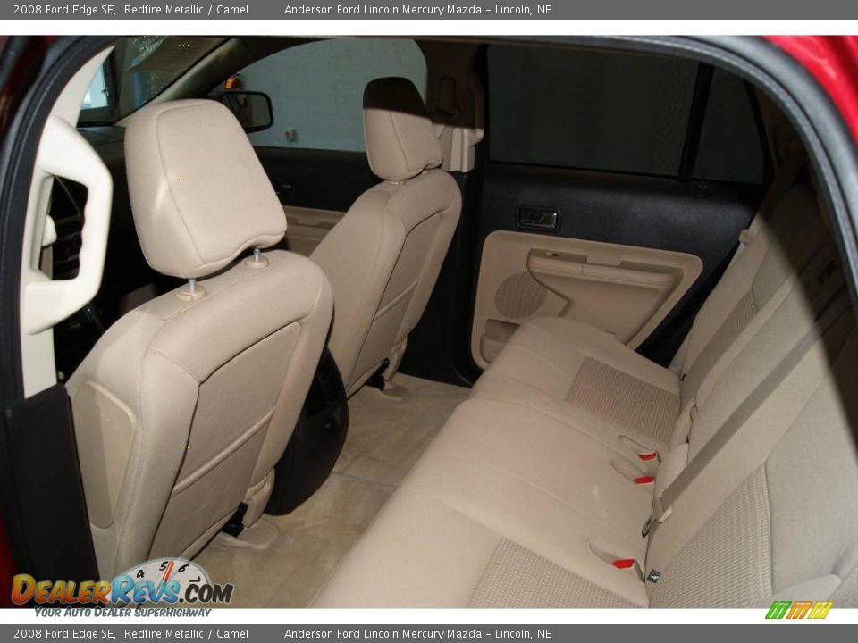 2008 Ford Edge SE Redfire Metallic / Camel Photo #33