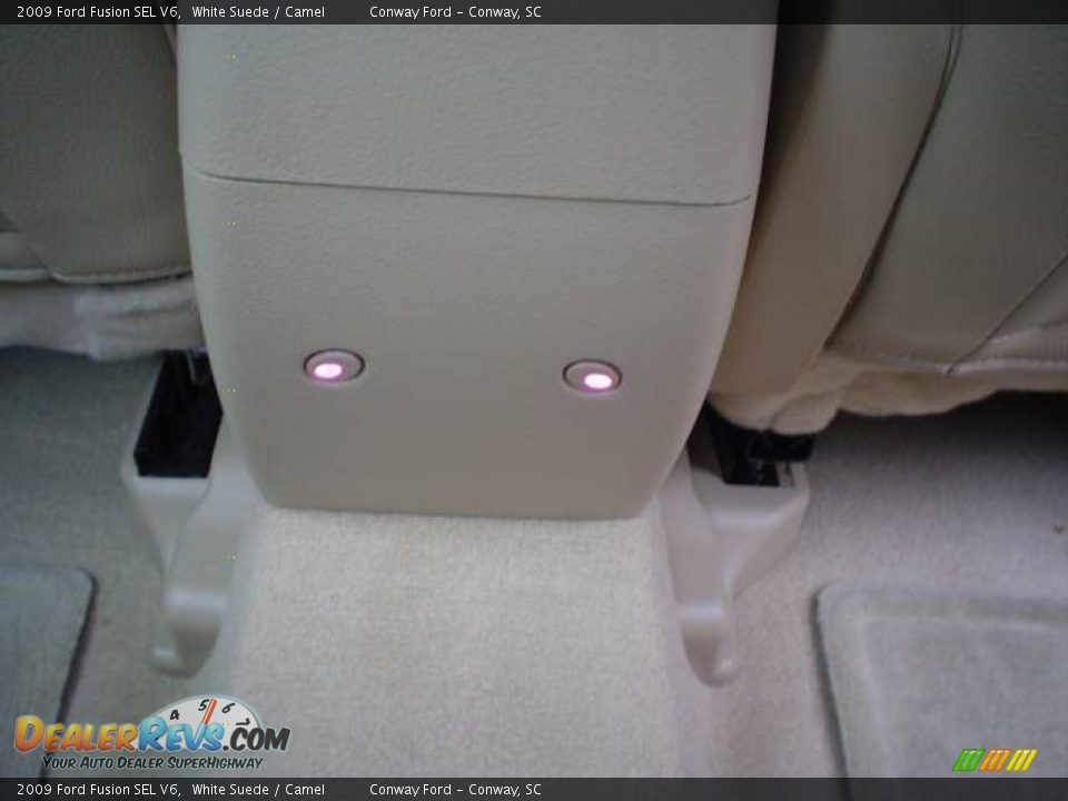 2009 Ford Fusion SEL V6 White Suede / Camel Photo #18