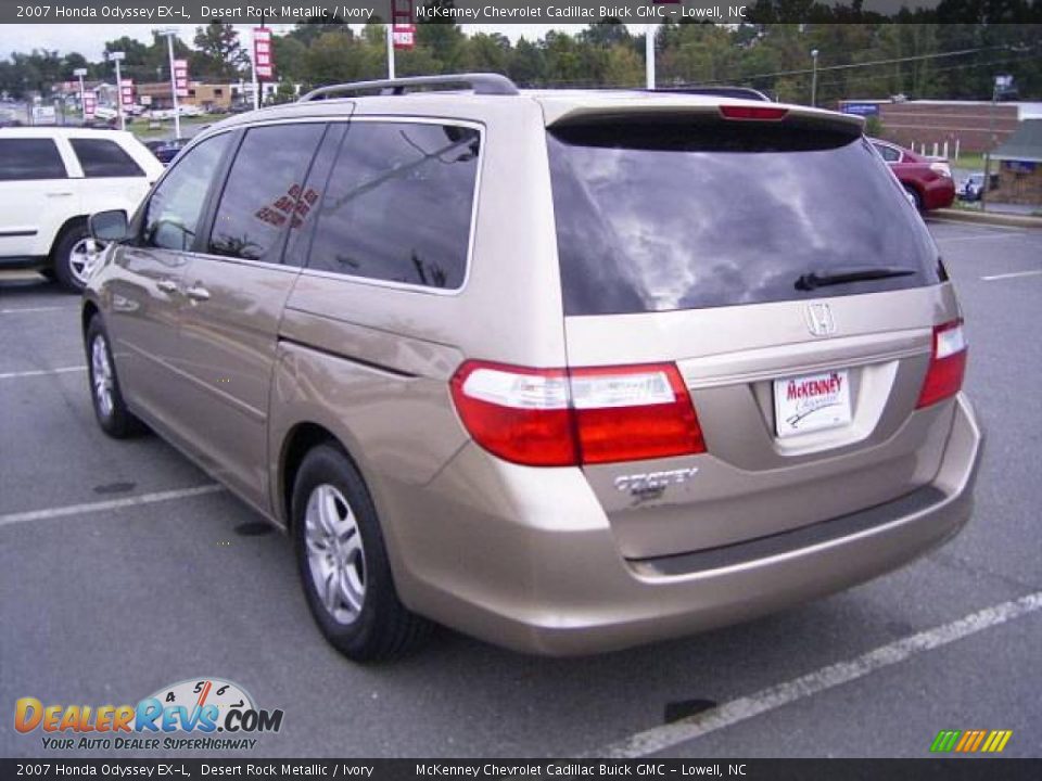 2007 Honda Odyssey EX-L Desert Rock Metallic / Ivory Photo #8