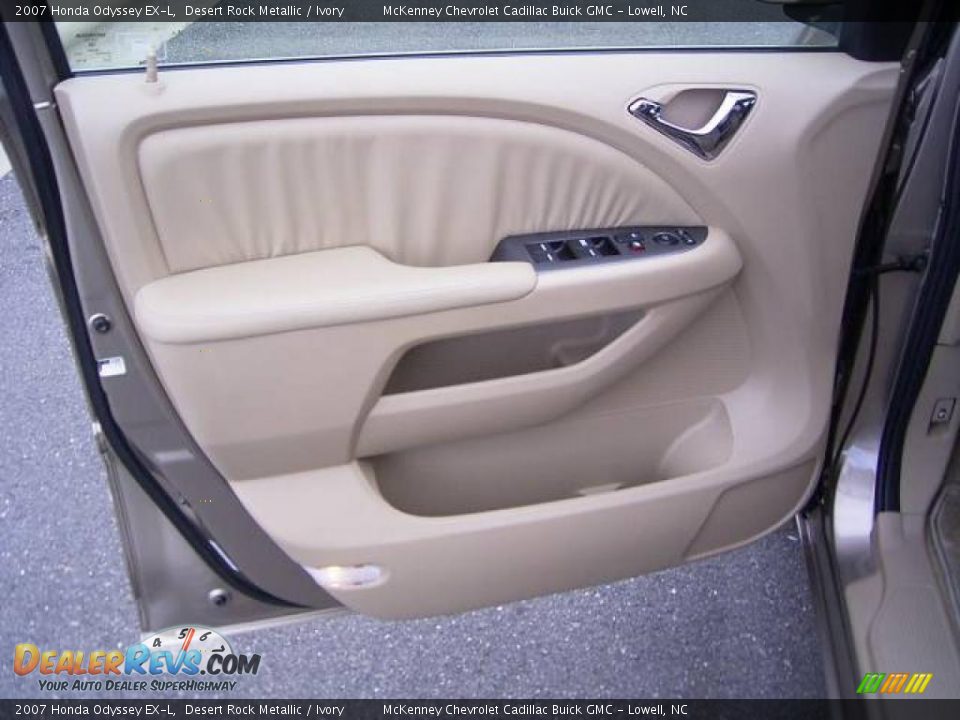 2007 Honda Odyssey EX-L Desert Rock Metallic / Ivory Photo #13