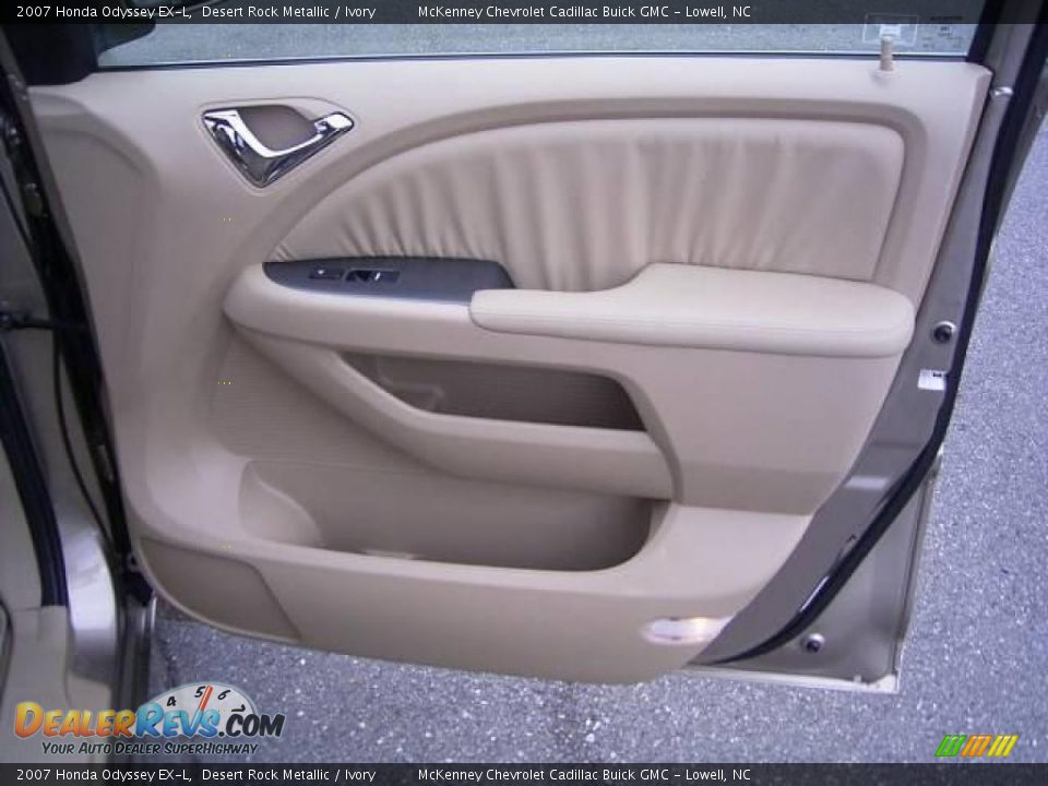 2007 Honda Odyssey EX-L Desert Rock Metallic / Ivory Photo #23