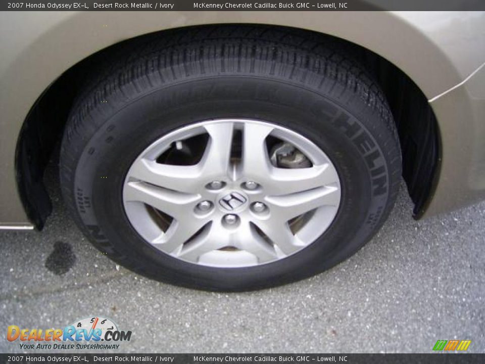 2007 Honda Odyssey EX-L Desert Rock Metallic / Ivory Photo #24