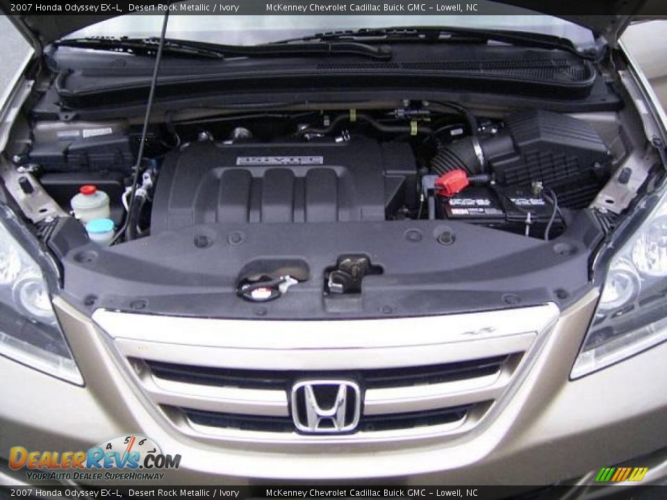 2007 Honda Odyssey EX-L Desert Rock Metallic / Ivory Photo #26