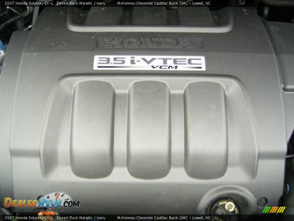2007 Honda Odyssey EX-L Desert Rock Metallic / Ivory Photo #27