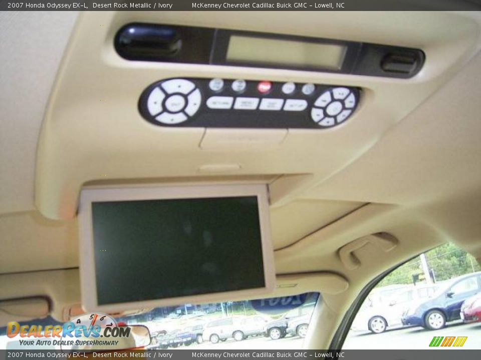 2007 Honda Odyssey EX-L Desert Rock Metallic / Ivory Photo #28
