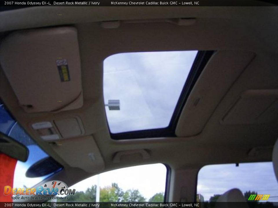 2007 Honda Odyssey EX-L Desert Rock Metallic / Ivory Photo #29