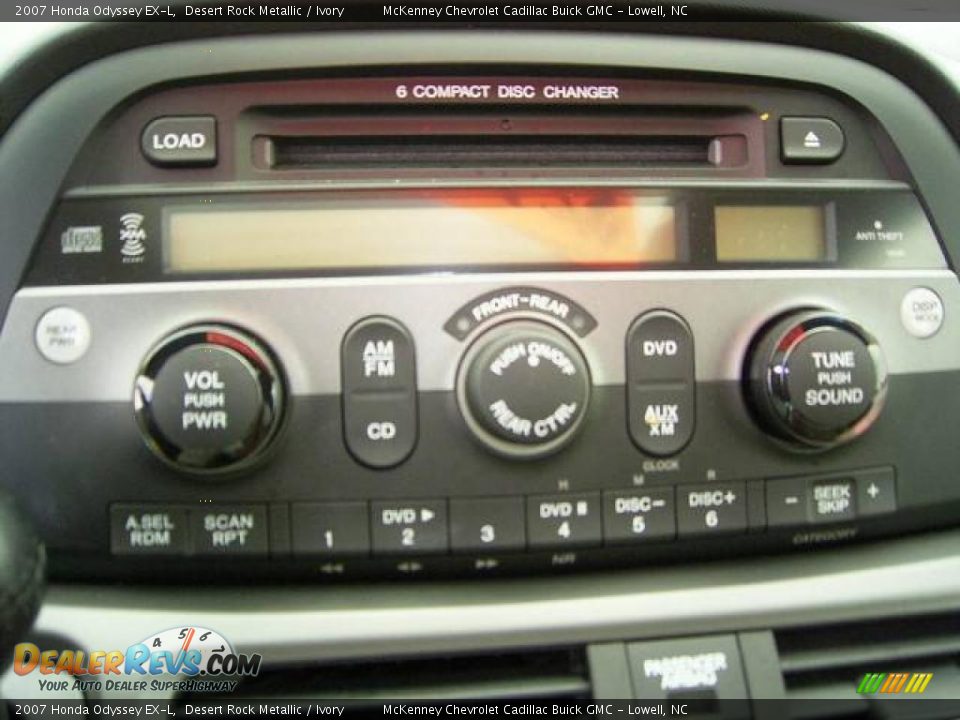 2007 Honda Odyssey EX-L Desert Rock Metallic / Ivory Photo #31