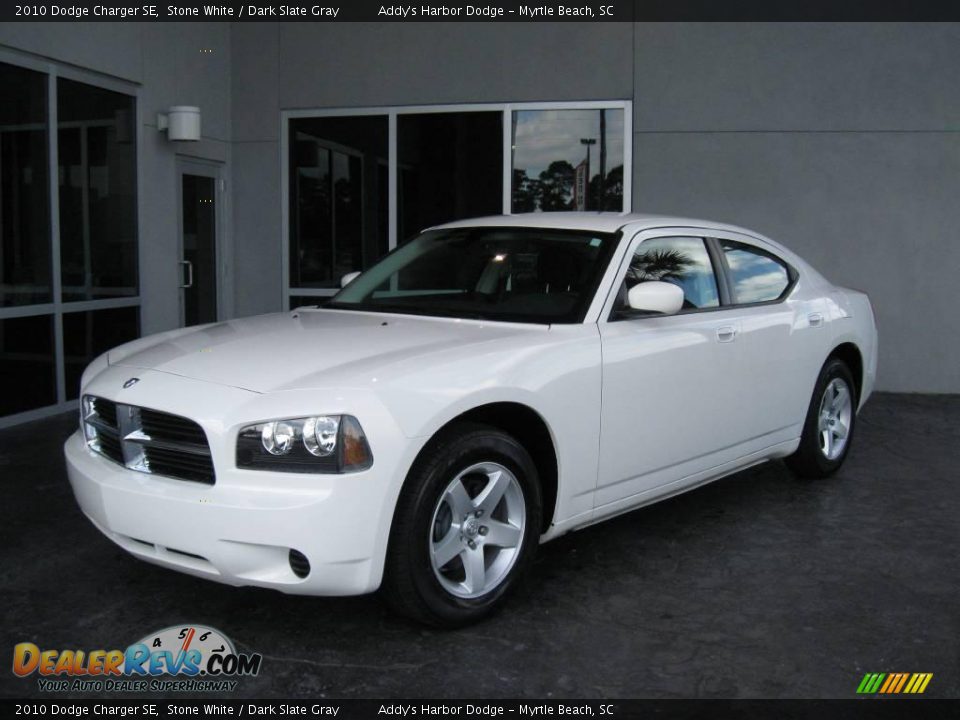 2010 Dodge Charger SE Stone White / Dark Slate Gray Photo #1
