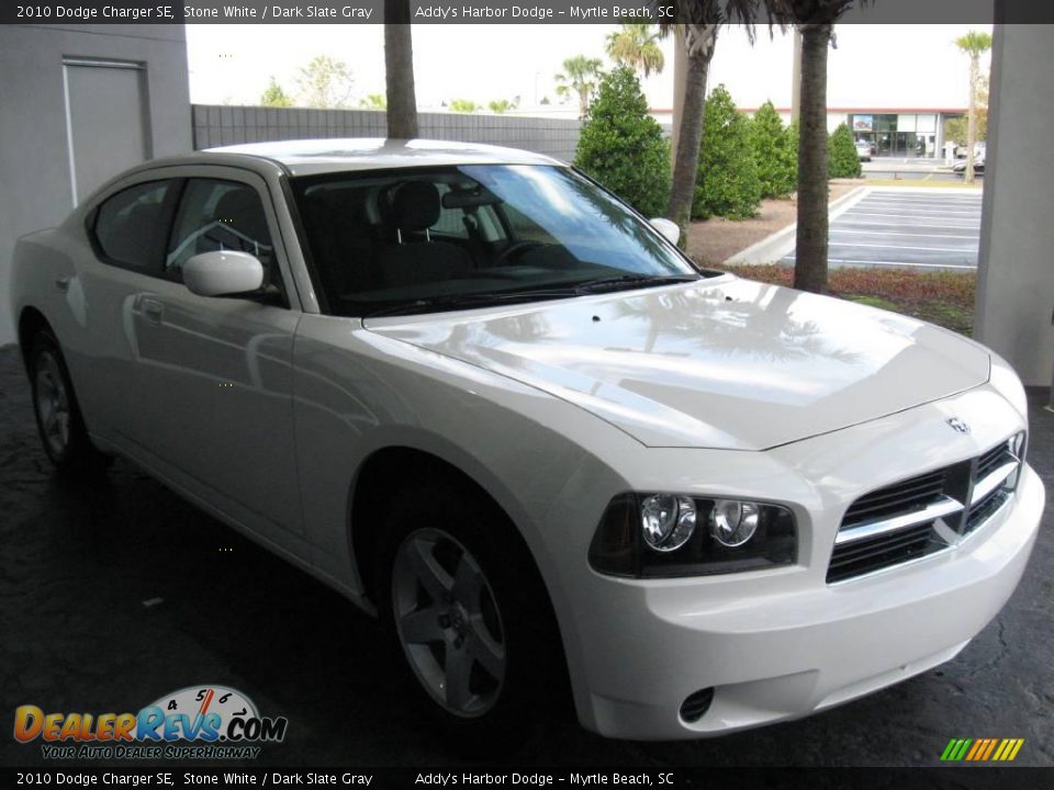 2010 Dodge Charger SE Stone White / Dark Slate Gray Photo #3