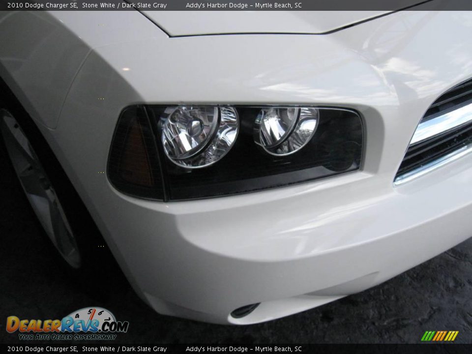 2010 Dodge Charger SE Stone White / Dark Slate Gray Photo #4