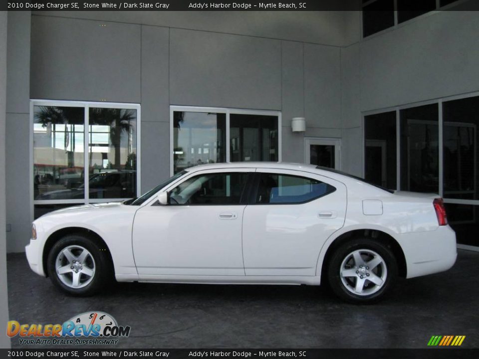 2010 Dodge Charger SE Stone White / Dark Slate Gray Photo #5