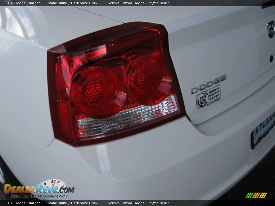 2010 Dodge Charger SE Stone White / Dark Slate Gray Photo #7