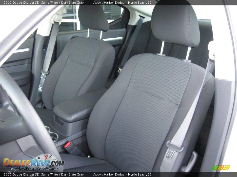 2010 Dodge Charger SE Stone White / Dark Slate Gray Photo #12