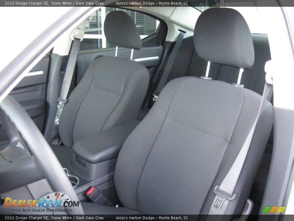 2010 Dodge Charger SE Stone White / Dark Slate Gray Photo #13