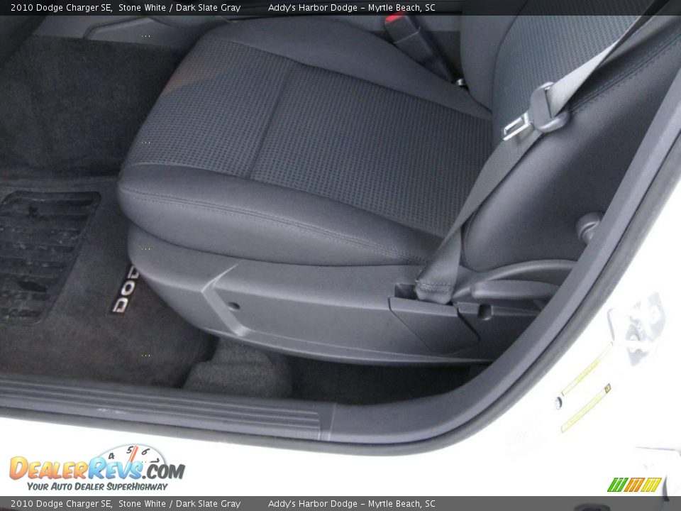 2010 Dodge Charger SE Stone White / Dark Slate Gray Photo #14