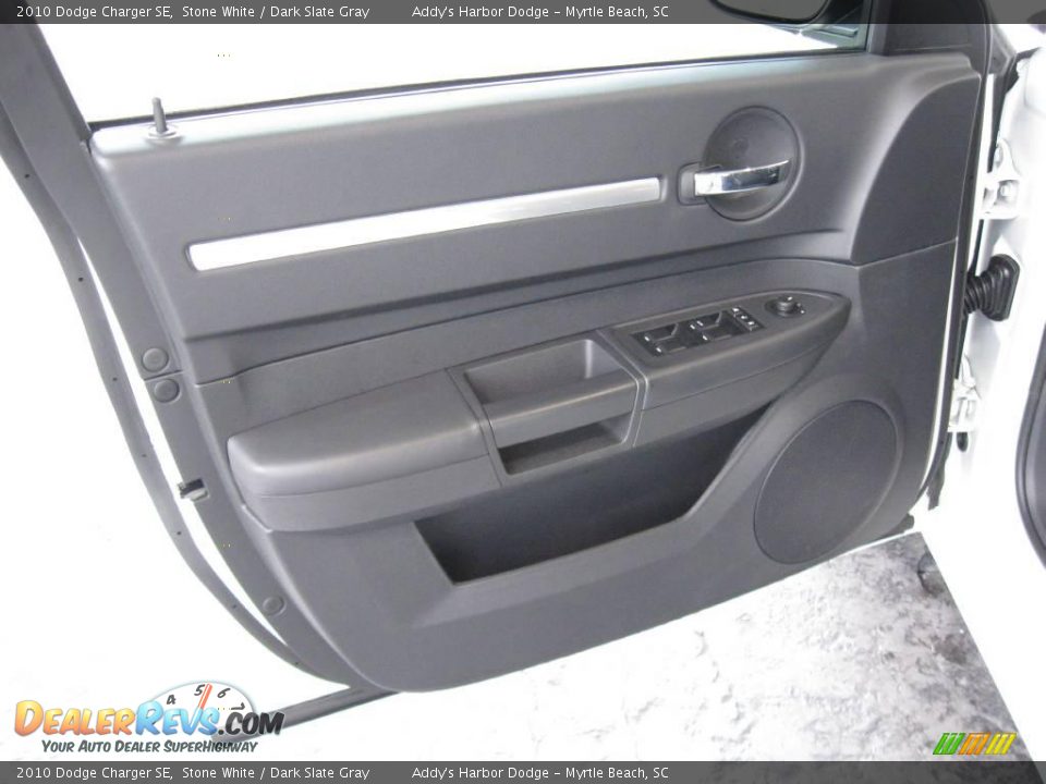 2010 Dodge Charger SE Stone White / Dark Slate Gray Photo #16