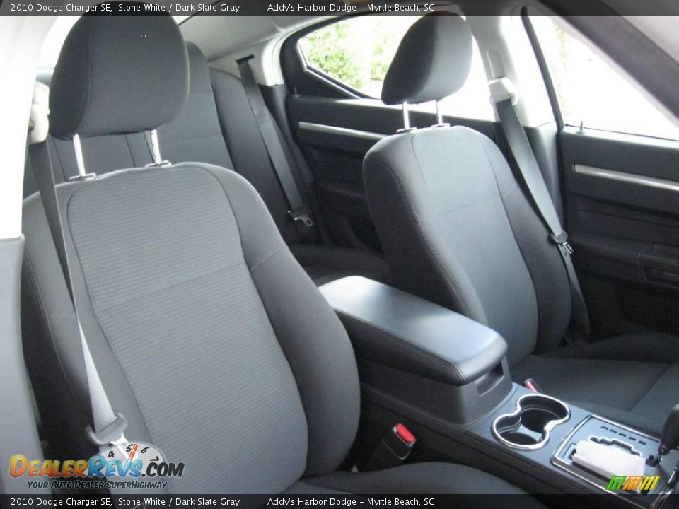 2010 Dodge Charger SE Stone White / Dark Slate Gray Photo #17