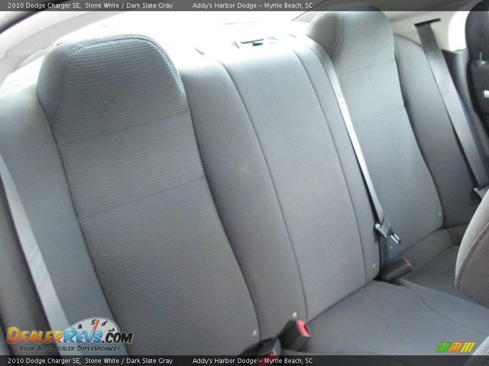 2010 Dodge Charger SE Stone White / Dark Slate Gray Photo #18