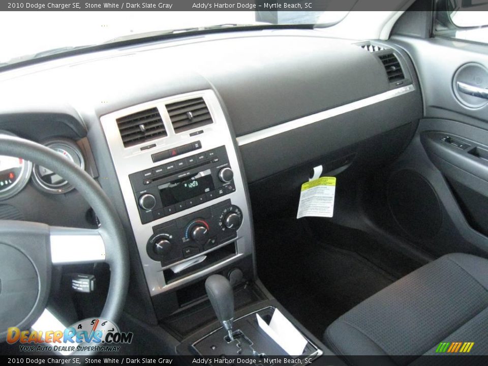 2010 Dodge Charger SE Stone White / Dark Slate Gray Photo #20