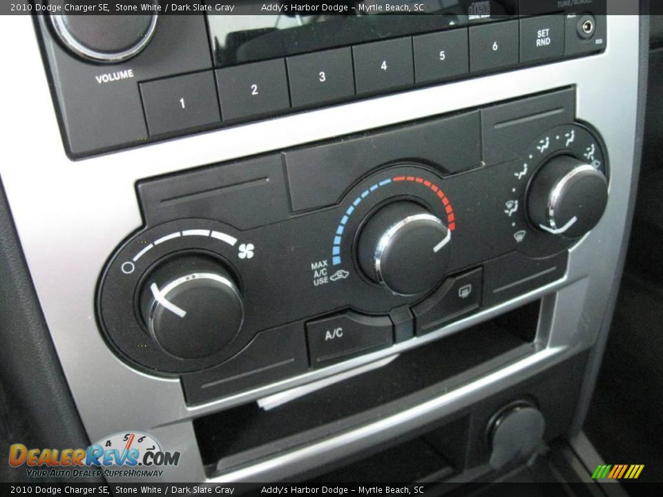 2010 Dodge Charger SE Stone White / Dark Slate Gray Photo #22