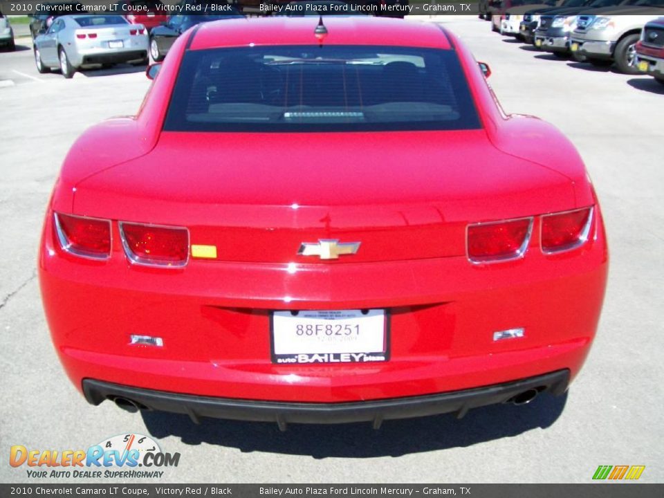 2010 Chevrolet Camaro LT Coupe Victory Red / Black Photo #4