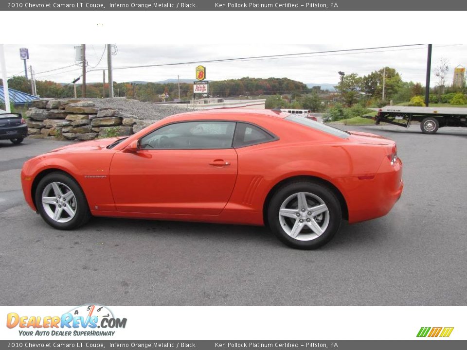 2010 Chevrolet Camaro LT Coupe Inferno Orange Metallic / Black Photo #1