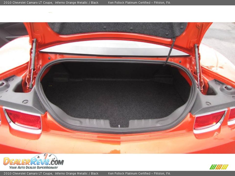 2010 Chevrolet Camaro LT Coupe Inferno Orange Metallic / Black Photo #8