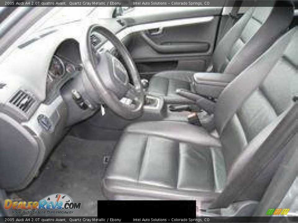 2005 Audi A4 2.0T quattro Avant Quartz Gray Metallic / Ebony Photo #2
