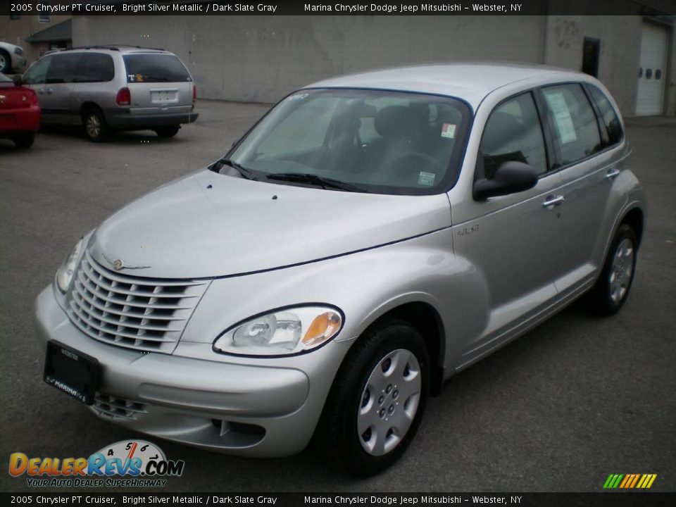 2005 Chrysler PT Cruiser Bright Silver Metallic / Dark Slate Gray Photo #1