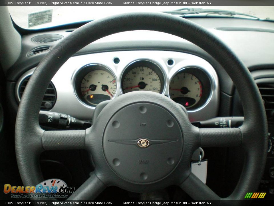 2005 Chrysler PT Cruiser Bright Silver Metallic / Dark Slate Gray Photo #5