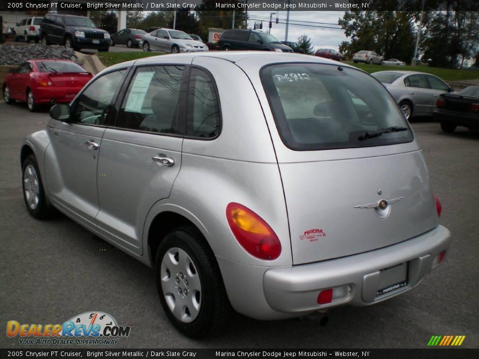 2005 Chrysler PT Cruiser Bright Silver Metallic / Dark Slate Gray Photo #7