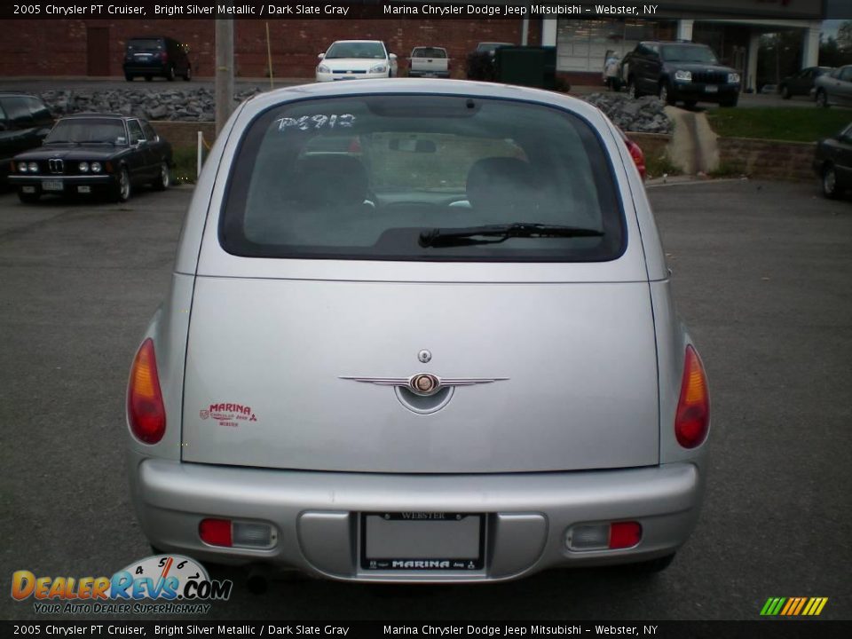 2005 Chrysler PT Cruiser Bright Silver Metallic / Dark Slate Gray Photo #8