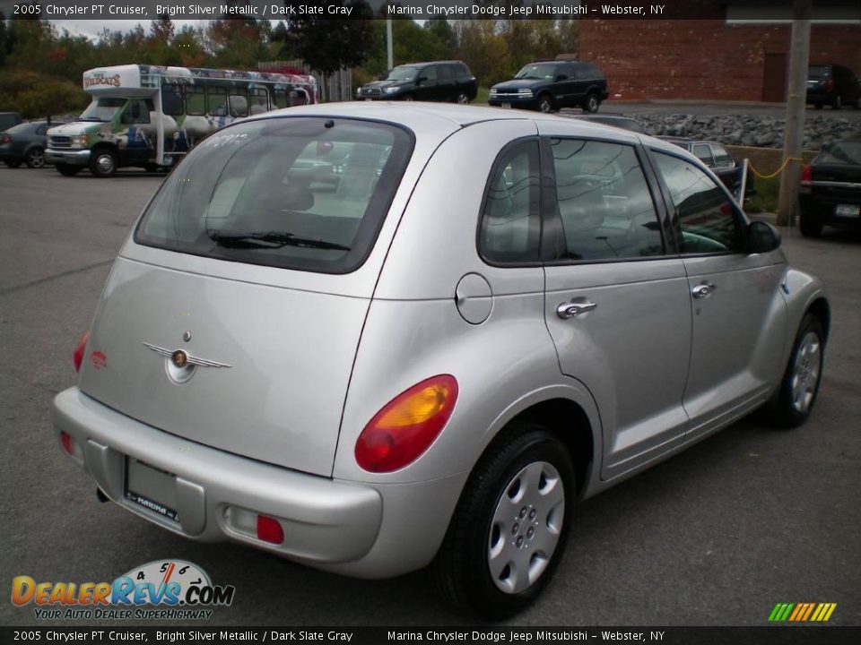 2005 Chrysler PT Cruiser Bright Silver Metallic / Dark Slate Gray Photo #9